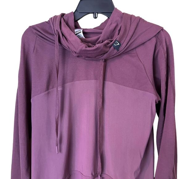 Gymshark Aura Hoodie Berry Red Size Small - Picture 4 of 12